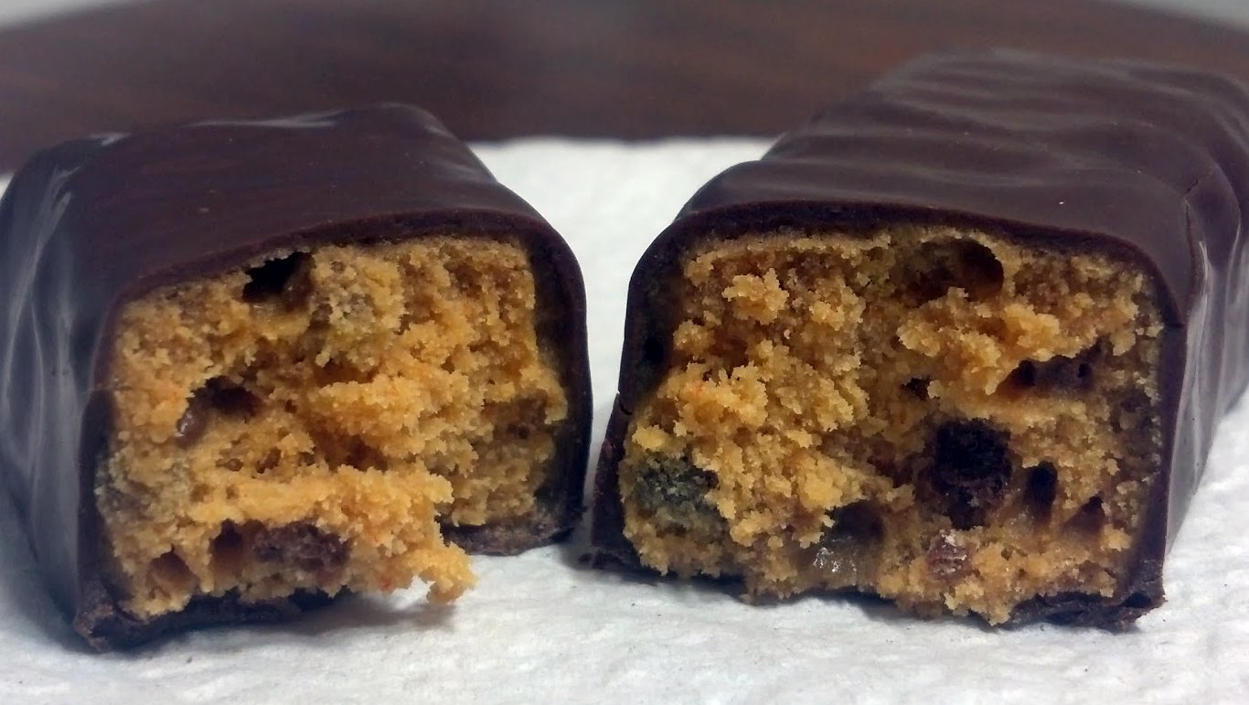 It Definitely Looks Like Cookie Dough Was Fairly Easy To Break But The Chocolate Shell Did Give A Little Resistance Before Cracked It Definitely Looks Like Cookie Dough Was Fairly Easy To Break But The Chocolate Shell Did Give A Little Resistance Before Cracked