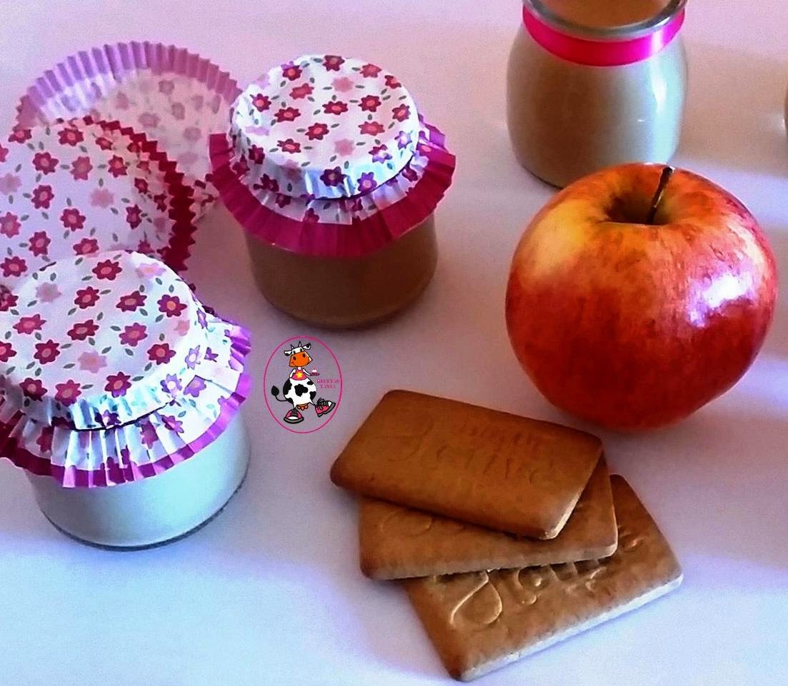 Compota De Manzana Y Galletas