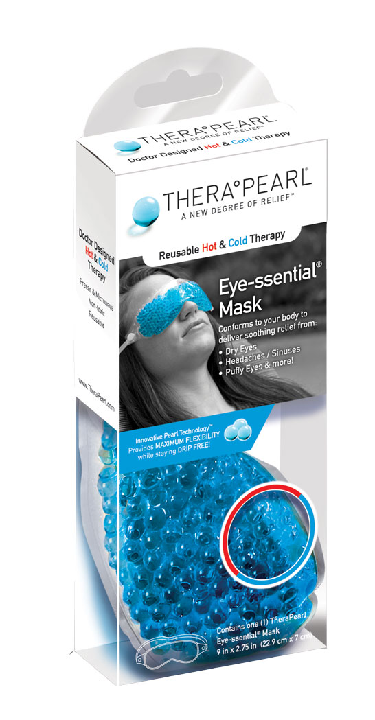THERA°PEARL Eyessential Mask Reusable Hot and Cold Therapy DB