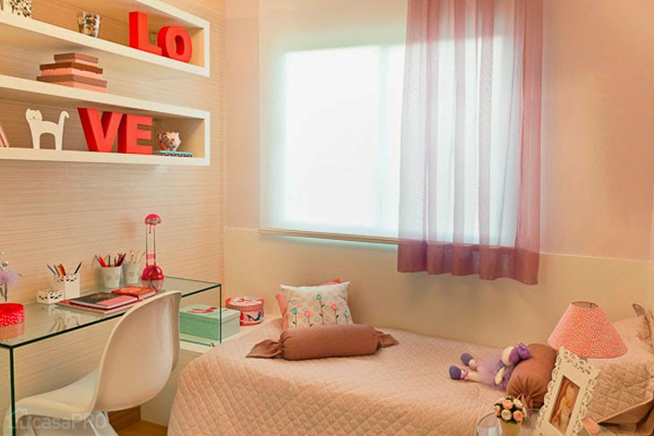 Diseño de habitaciones juveniles y femeninas : decoración del ...