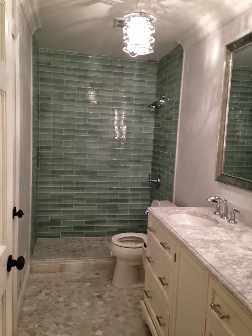 Marble Inspiration In This Traditional Marble Bathroom