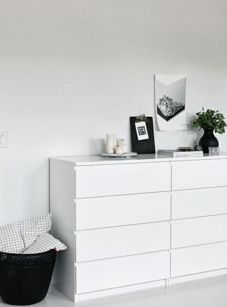once.daily.chic Ikea Malm in the Bedroom