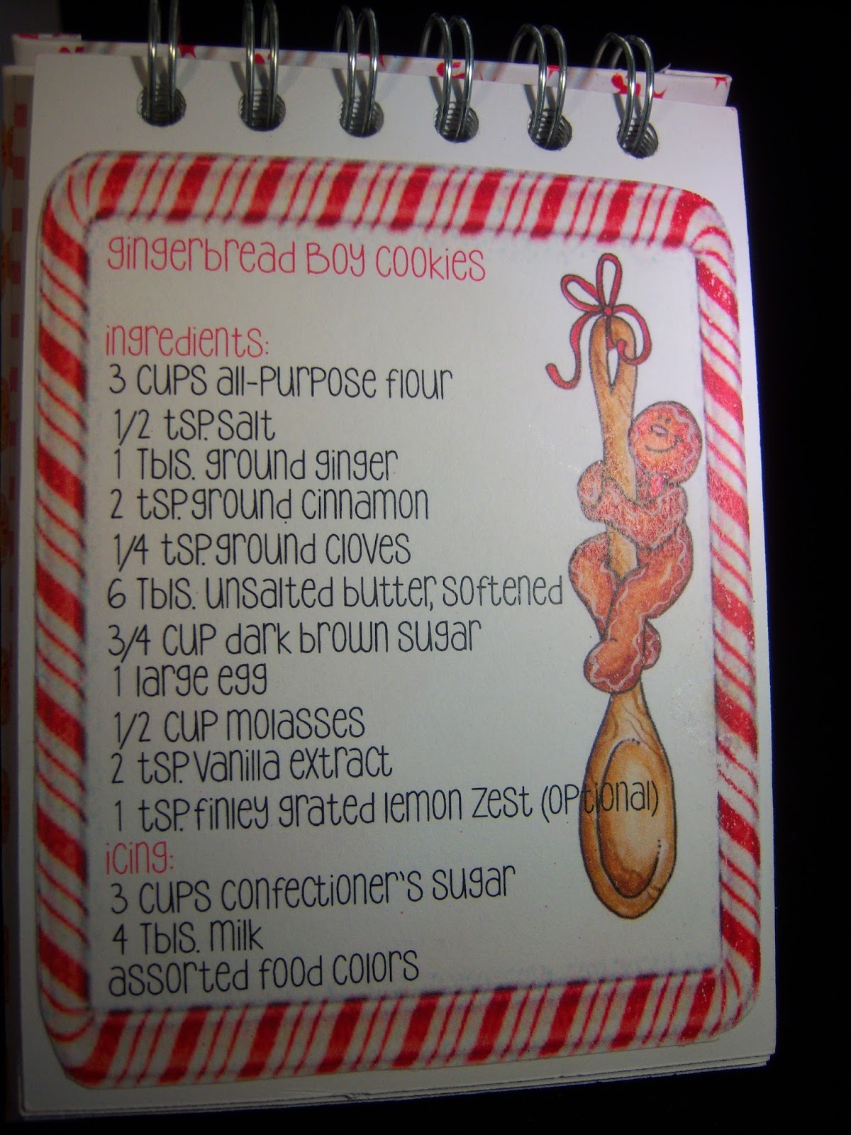 ScrapnSew Granny Christmas Apron Box and Recipe Book