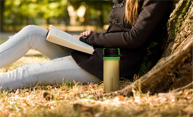 Bamboo Bottle: garrafa d'água de bambu