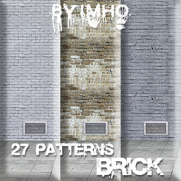 27 Brick Patterns by IMHO Sims+3,+Brick+,Pattern,+IMHO+(10)