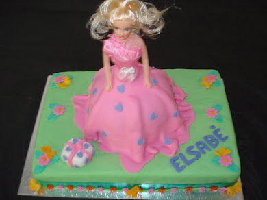Barbie cake for Elsabe