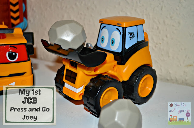 My 1st JCB Press and Go Joey JCB Toy Review My 1st JCB Press and Go Joey JCB Toy Review