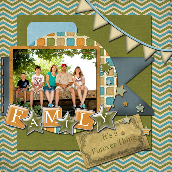 GRANNY ENCHANTED'S BLOG Vintage Guy Scrapbook Layout for Boys