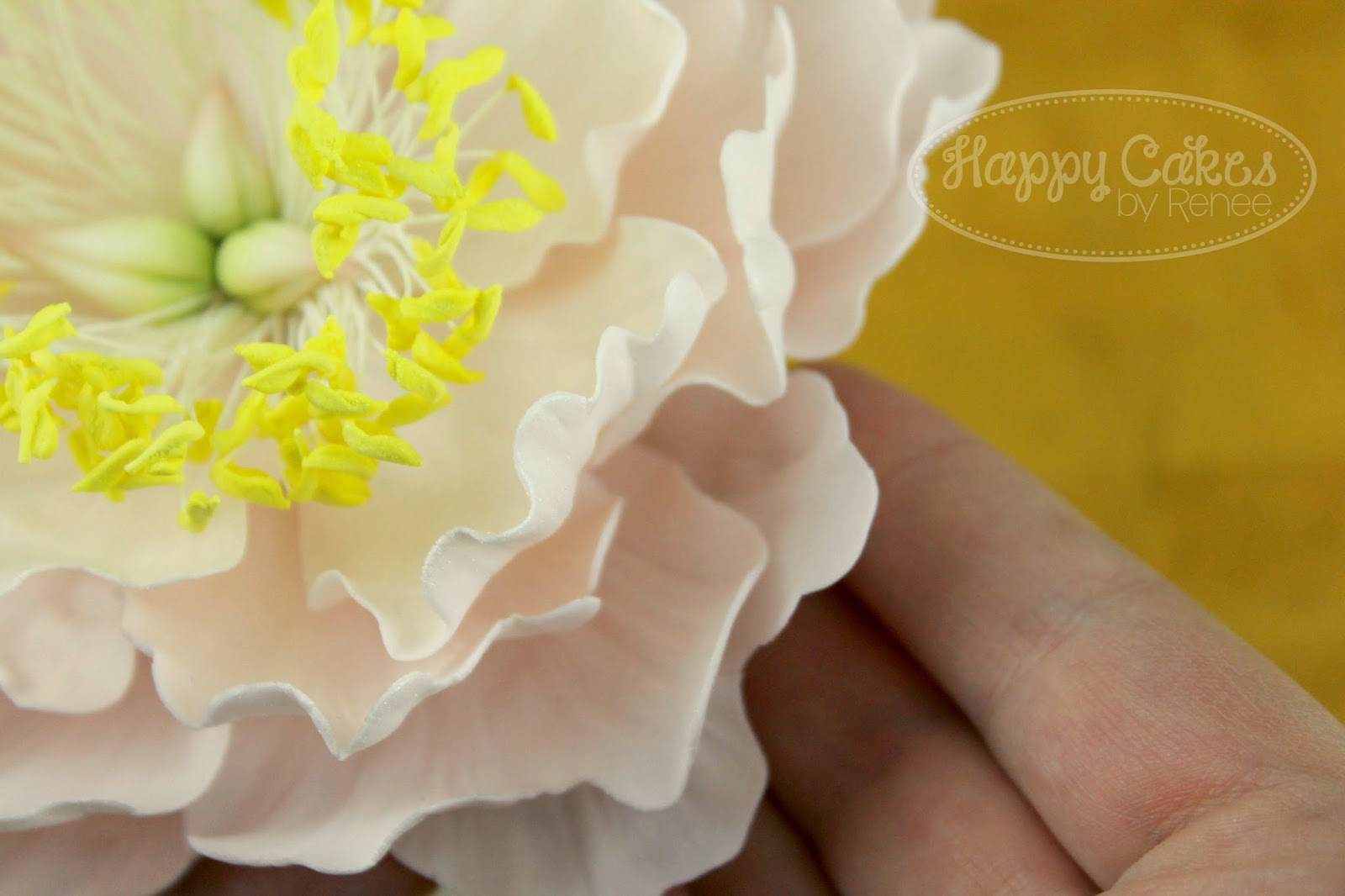Happy Cakes Bakes Open Gumpaste Peony Tutorial!