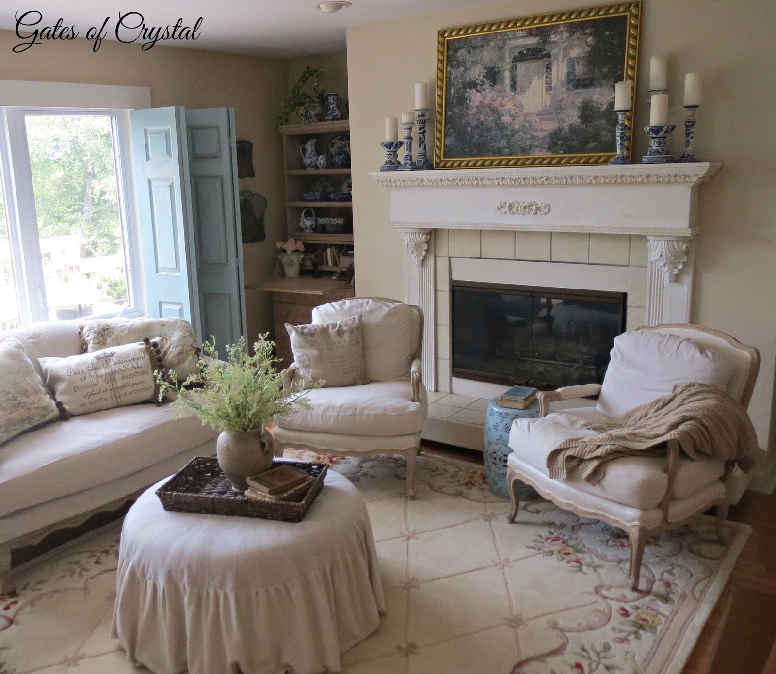 Gates of Crystal A Formal French Rug