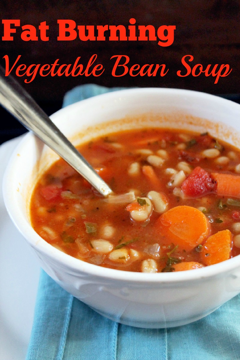 Not Quite a Vegan...? Fat Burning Vegetable Bean Soup