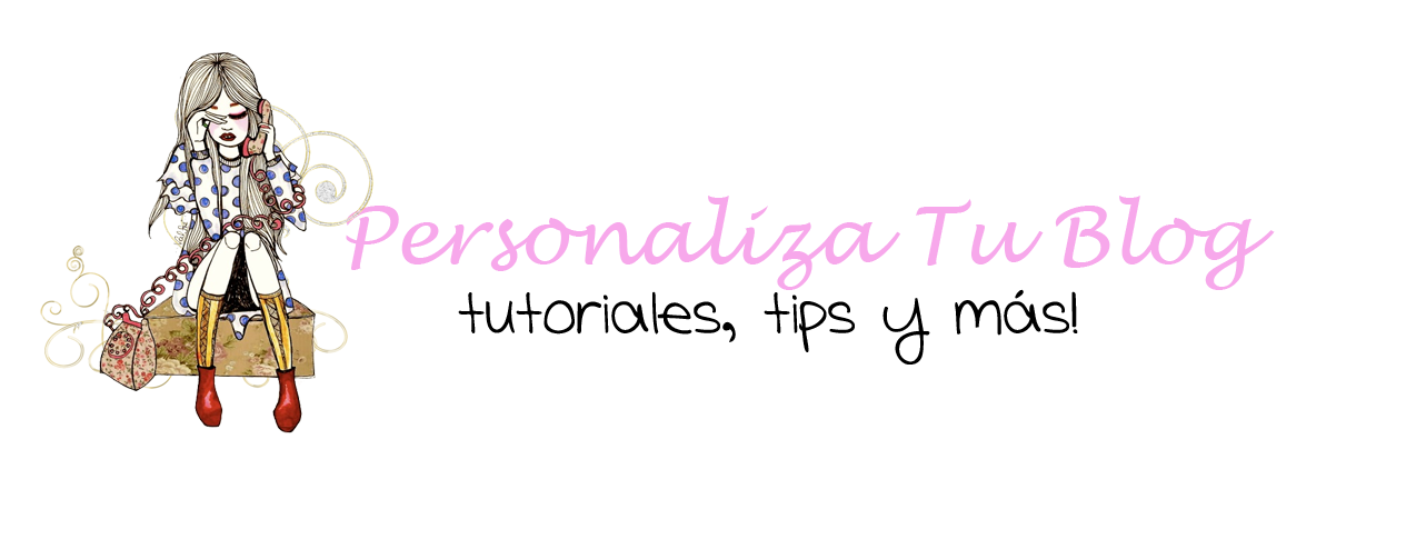 Personaliza Tu Blog