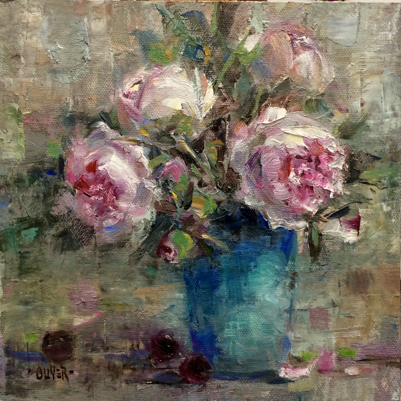 Carnation Oil Painting Carnation Oil Painting