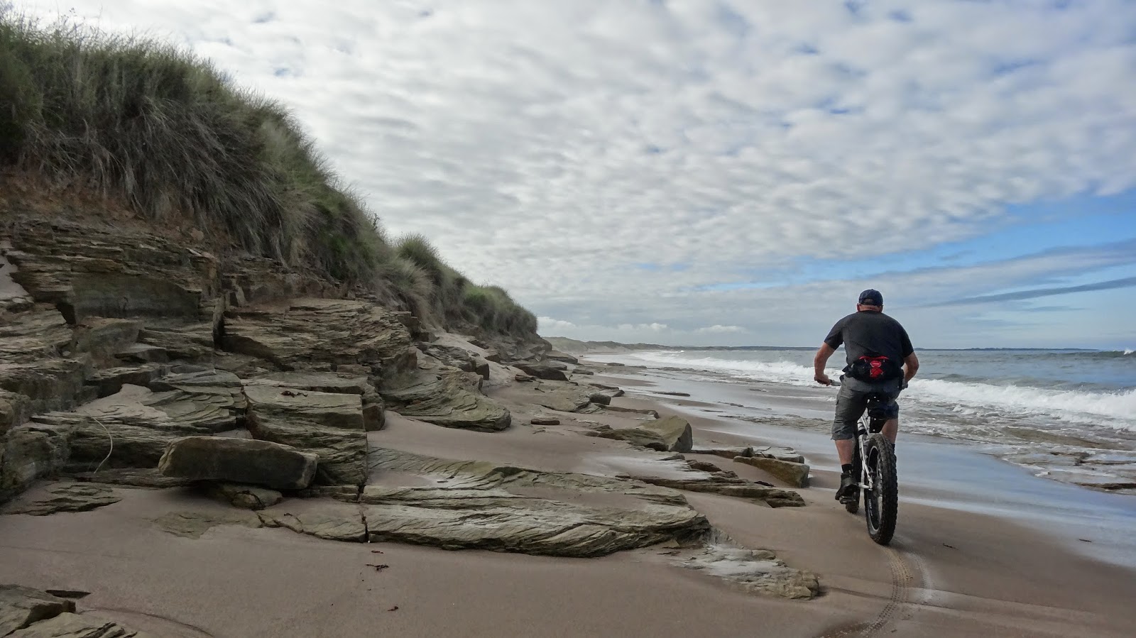 BikELove Scotland Northumberland Coast Path Cresswell To Amble