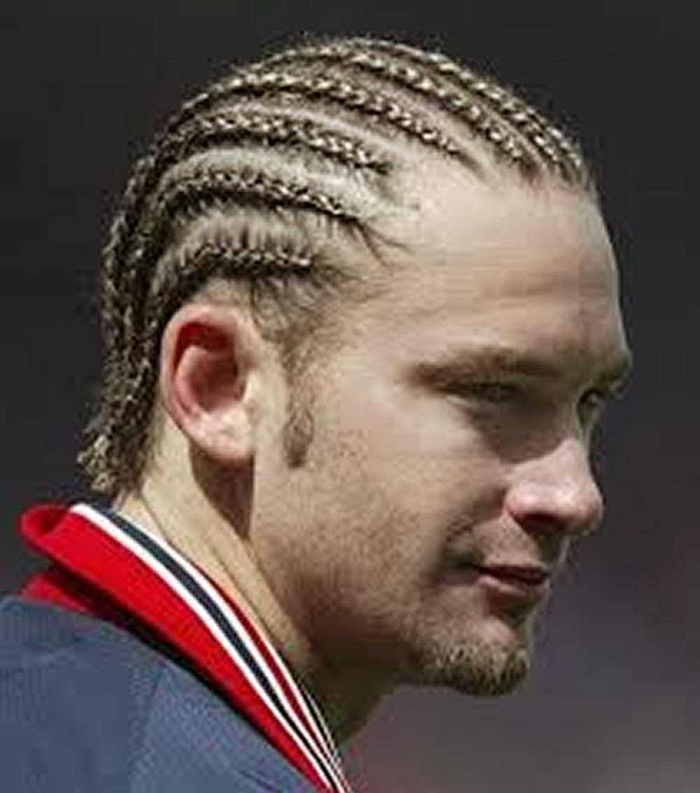 Here is a picture of; short Cornrow hair styles for Men. Please try.