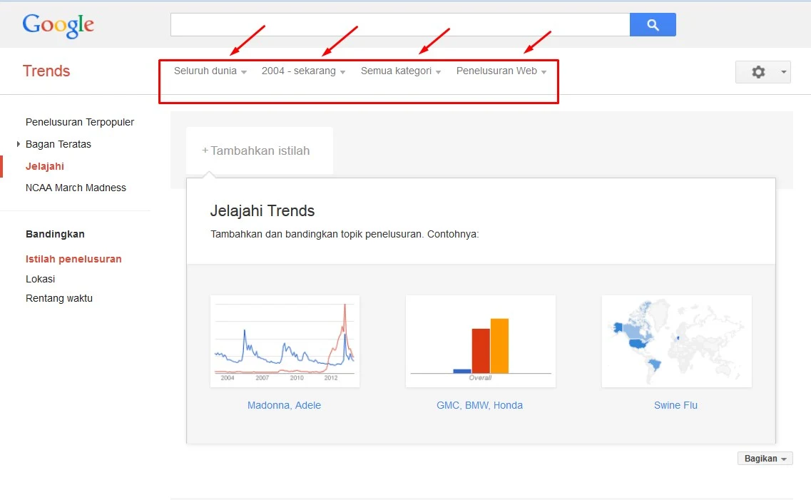 Cara Riset Keyword dengan Google Trends dan Google Adwords