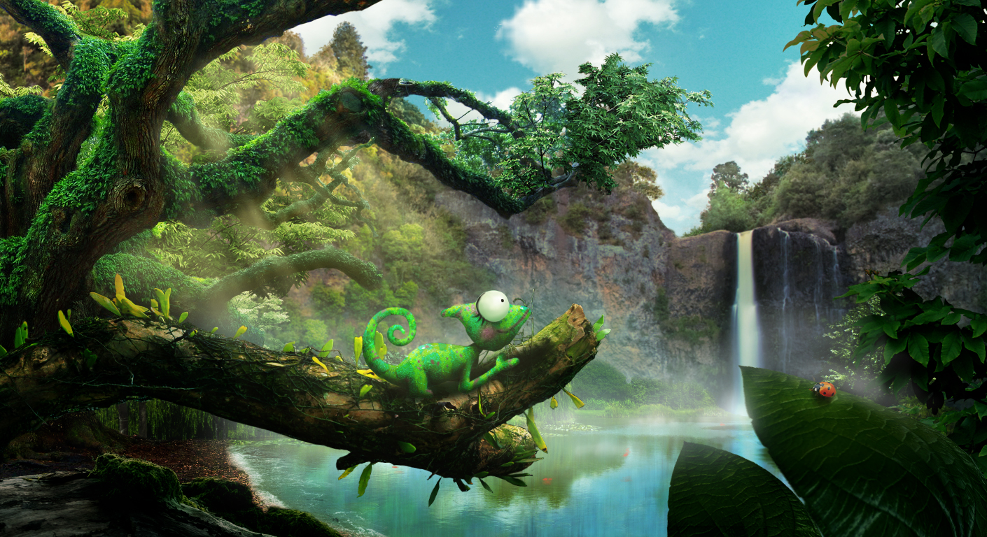 Temporary Unkown Matte Painting for Final Year Animation