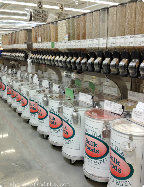 Blue Mason Jar + Handpicked Trail Mix = Busy Blogger Bites