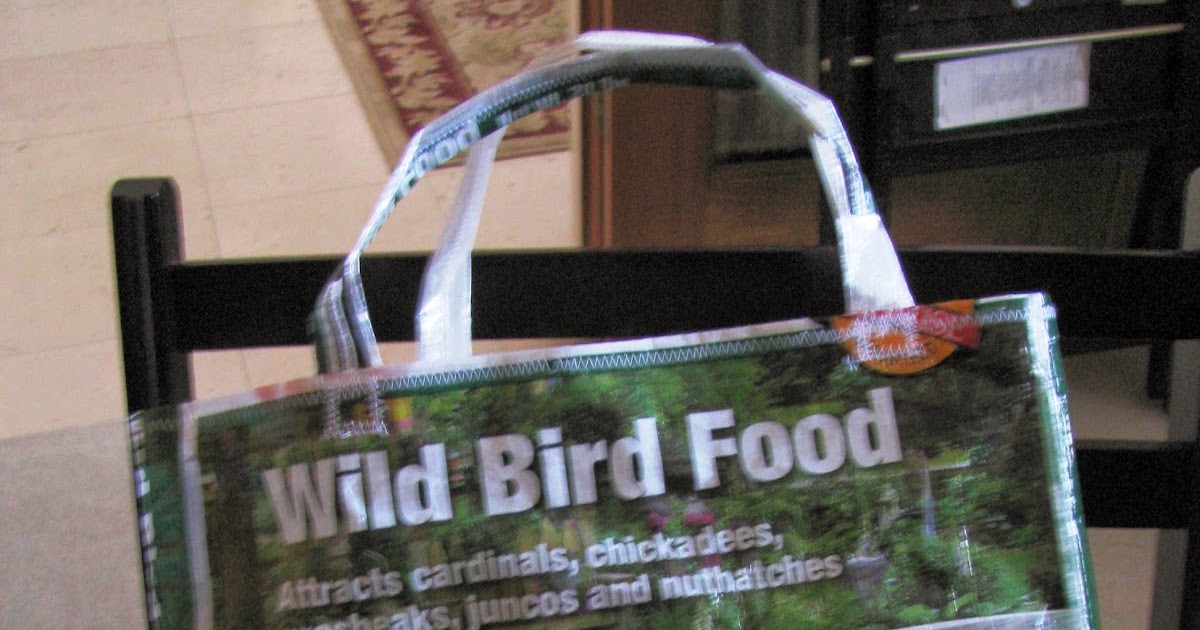 just jill Bird Seed Bag Recycled