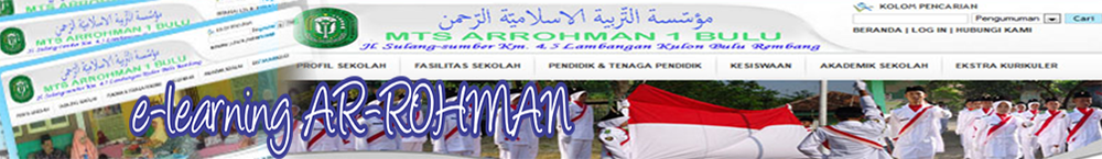 E-learning Ar Rohman Bulu