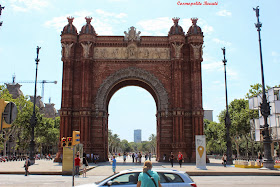 Arc de Triomphe, Barcelone, Espagne, voyage, carnet de voyage, Barcelona, beauté, mode, boutiques