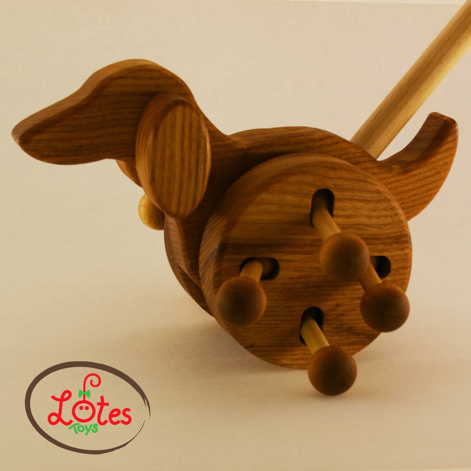 Lotes Wooden Toys Pushtoys