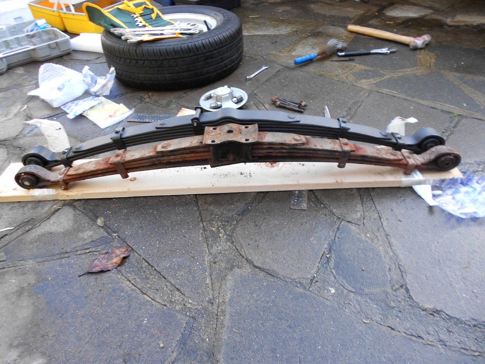 1976 Triumph Spitfire Snow stopped play