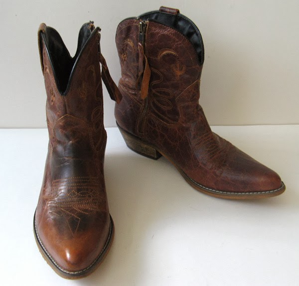 frye ankle cowboy boots