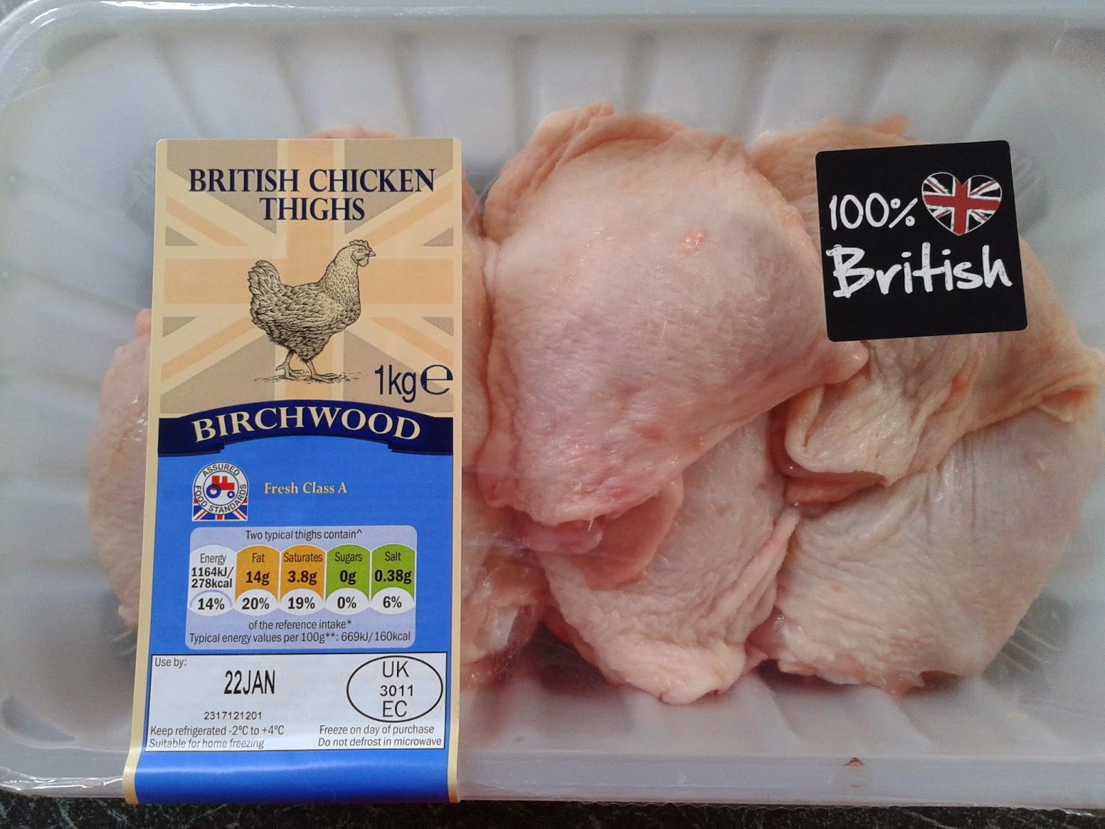 Live a Lidl Birchwood British Chicken Thighs