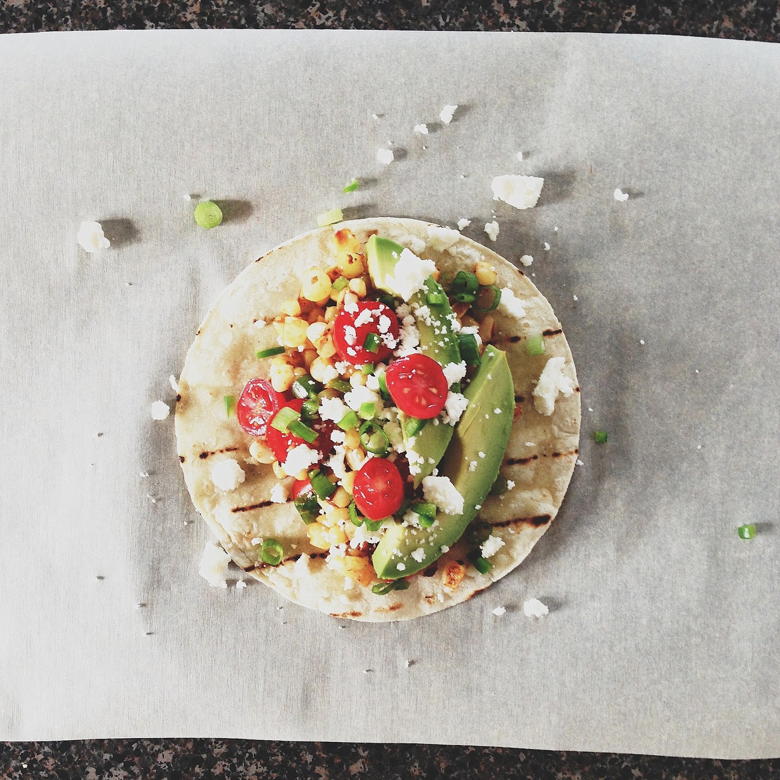 BREANNA'S RECIPE BOX Charred Corn Tacos