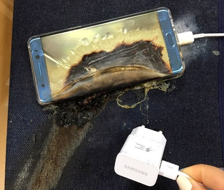 Galaxy Note 7 explotaba por defectos en la batería, según Samsung