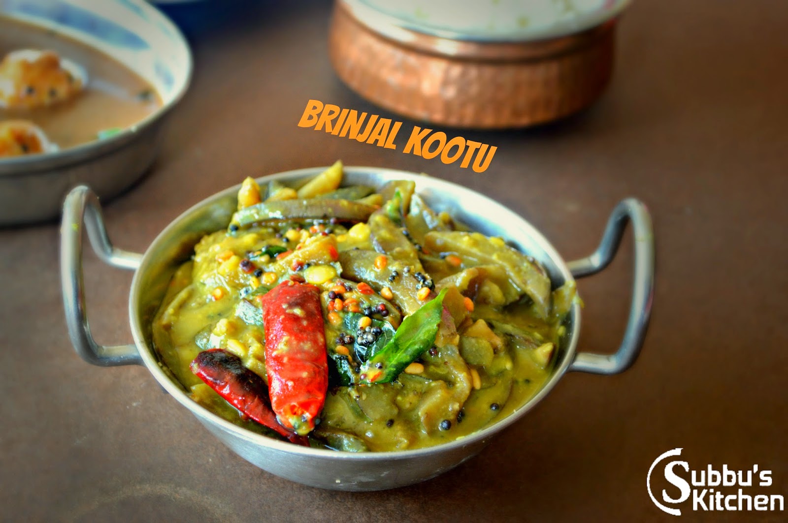 Brinjal Stew | Kathirikaai Kootu Brinjal Stew | Kathirikaai Kootu