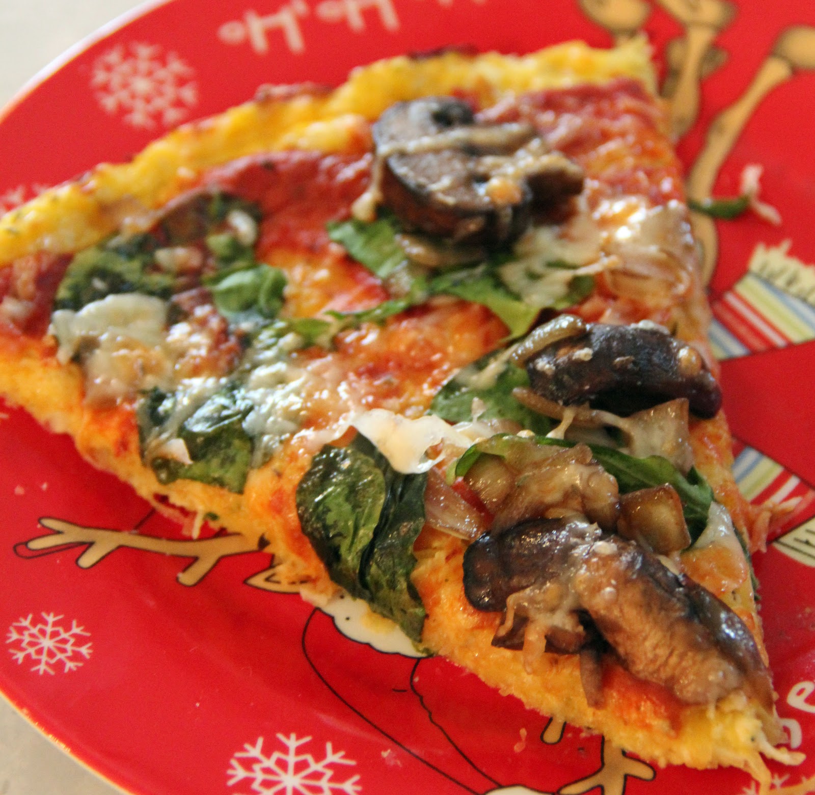Jo and Sue Spaghetti Squash Crust Pizza
