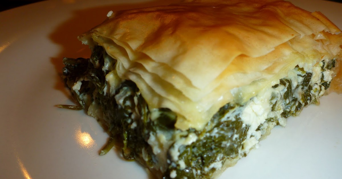 Spanakopita- Spinach and Feta Pie - I want to cook that