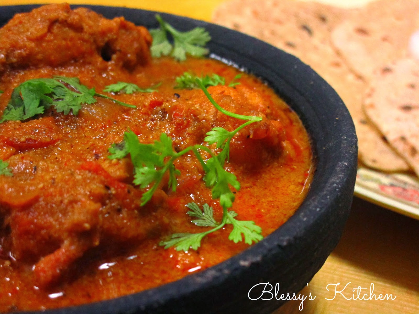 Blessy's Kitchen Chicken Pot Curry (Chicken Curry Cooked in a Clay Pot)
