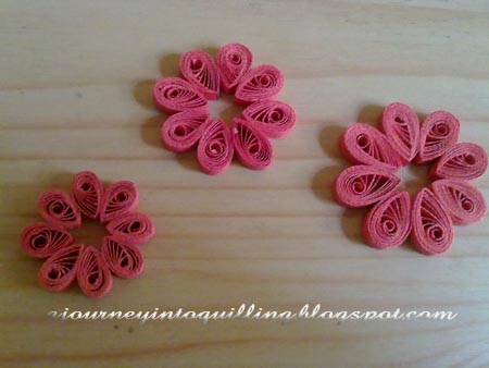 3d paper flower making