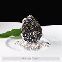 Silver Arabesque Swirl Jewellery by Sue Hodgson