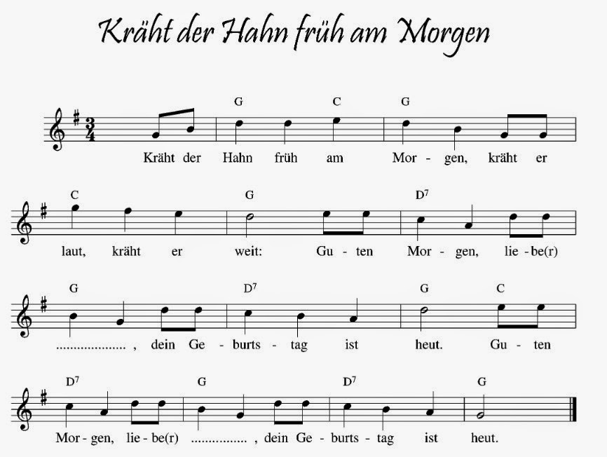 Reges Leben Kräht der Hahn…..