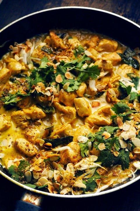 P'tit poulet à l'indienne et riz indien aux épices pour un plateau télé… C'est au programme...