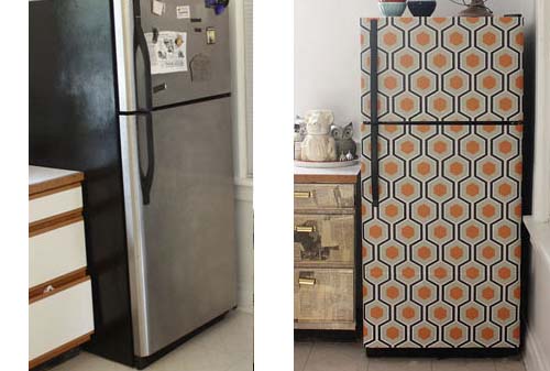 restyling del frigo: blog arredamento interior design lifestyle - Decorare Mobili Con Carta Da Parati restyling del frigo: blog arredamento interior design lifestyle - Decorare Mobili Con Carta Da Parati