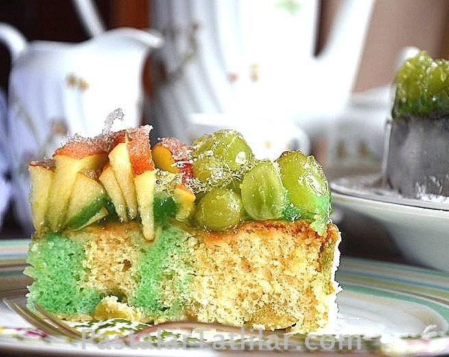 PastalarTatlılar . com Yeşil Üzümlü Pasta