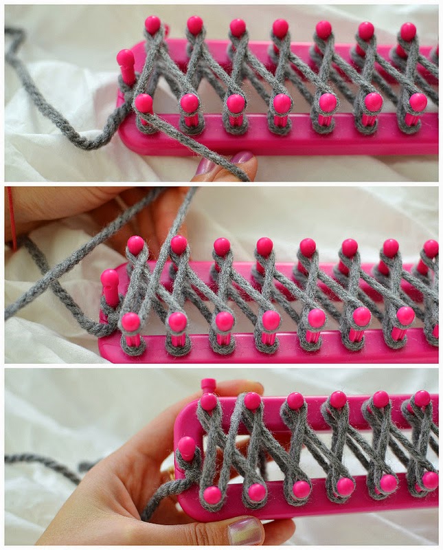 DIY Infinity Scarf with a Knitting Loom DIY Craft Project