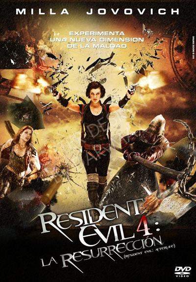 Resident Evil 1 2 3 y 4 DVDRip Descargar Español Latino 1 Link Coleccion 