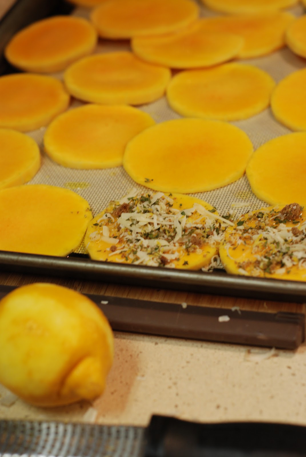 Chickenville Crusted Butternut Squash Wedges