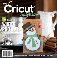 My first Cricut magazine publication