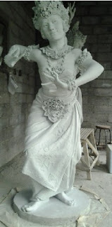 balinese dancer statue made in bali for sale