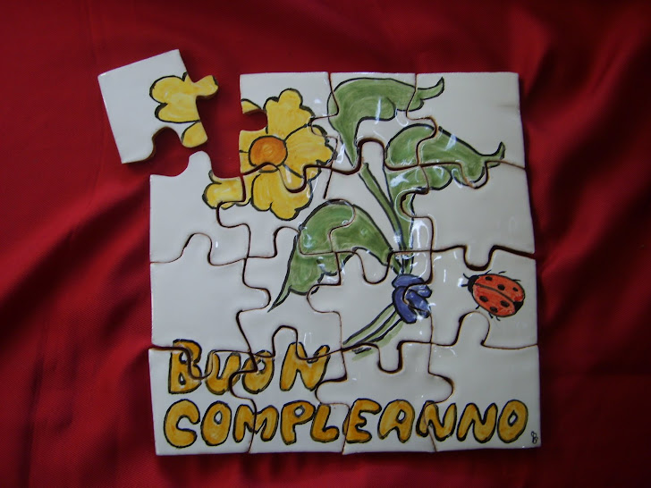 Puzzle "Buon compleanno"