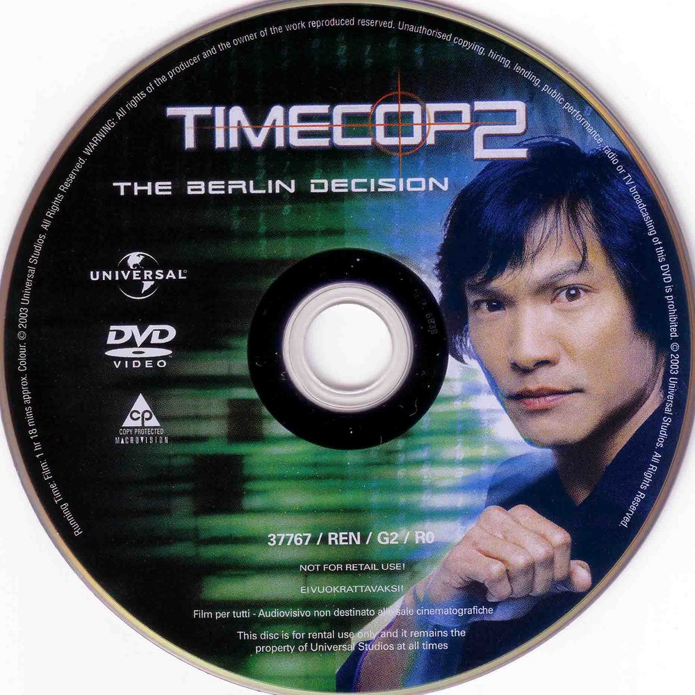 Peliculas DVD Timecop 2, La Decisión De Berlín