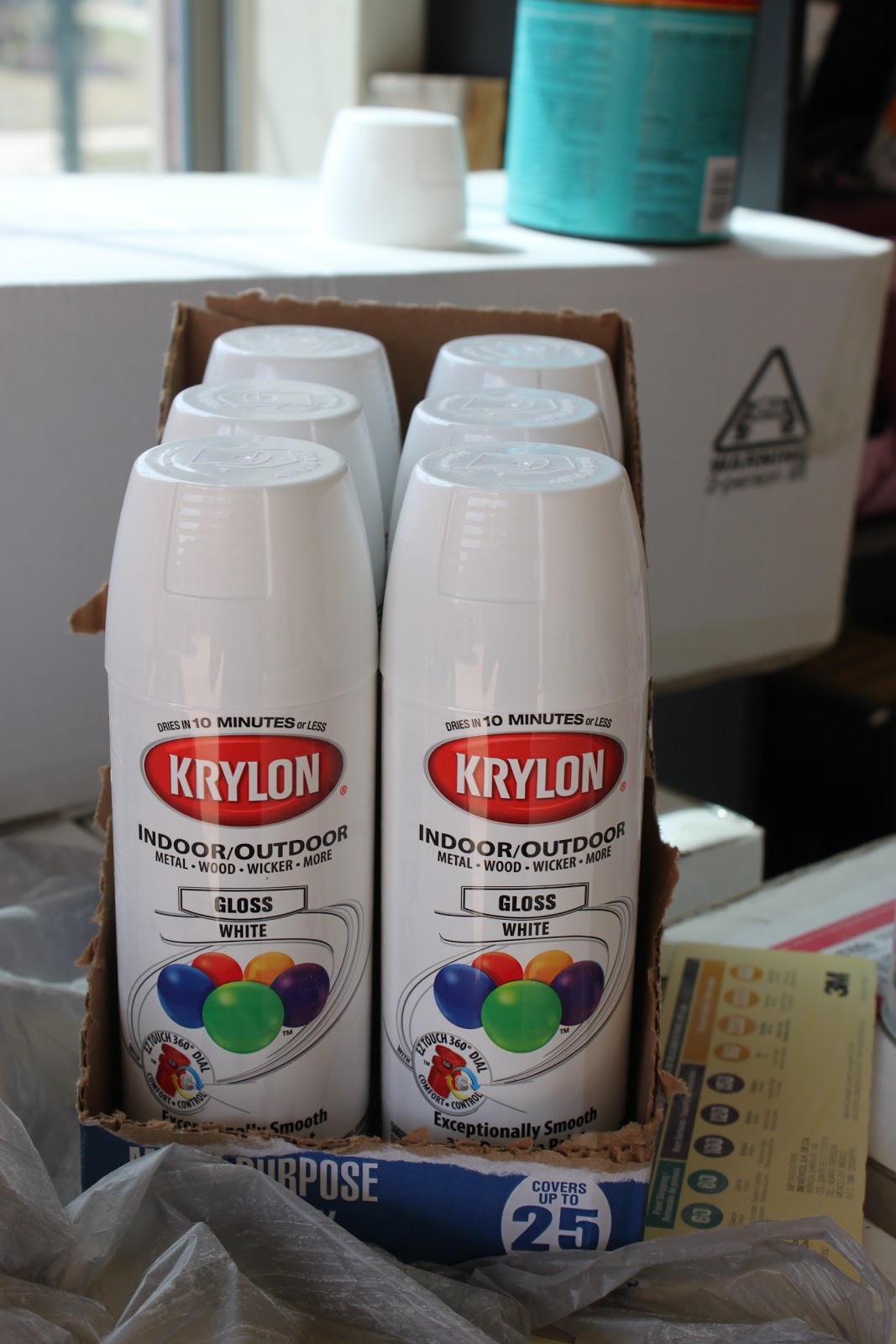 a little of this, a little of that {How to} Spray Paint Furniture