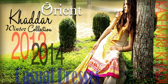 Winter Khaddar Collection 2013-2014 By Orient - Banner